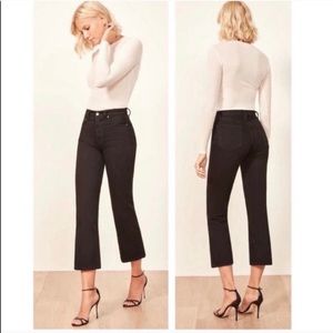NEW! Reformation Jordi Ankle Kick Flare Jeans